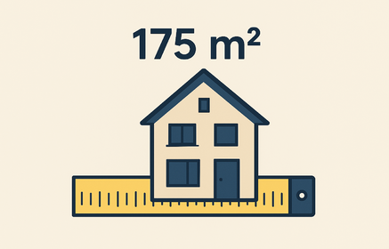 Hoe gebeurt de oppervlakteberekening voor het verlaagd btw-tarief bij sloop en heropbouw?
